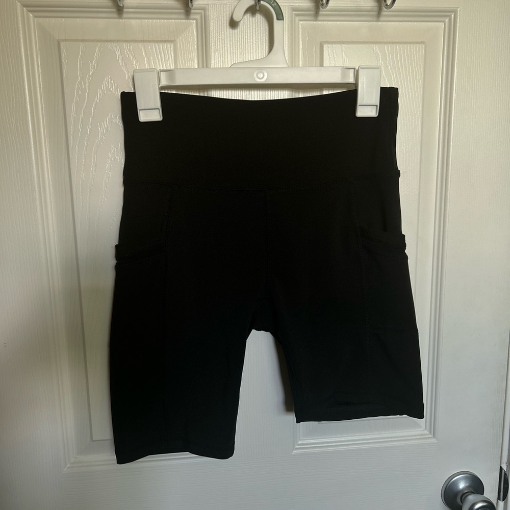 Black Biker Shorts Size S